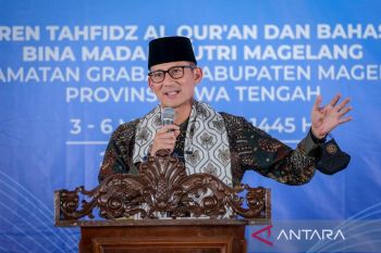 Menparekraf Sandiaga Uno harap santri jadi produsen konten bernilai Islam
