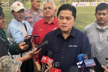 Erick Thohir memastikan bakal tindak tegas oknum nakal di PSSI