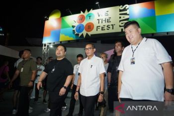 Sandiaga Uno sebut acara musik jadi tolok ukur kebangkitan ekraf pascapandemi