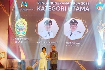 Pemkab Bantul raih kategori Utama dalam Penganugerahan Kabupaten Layak Anak