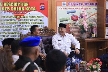 Wako Solok Hadiri Apel Gelar Pasukan Operasi Keselamatan Singgalang 2023