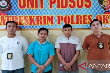 Polres OKU menggagalkan peredaran ribuan liter pertalite ilegal