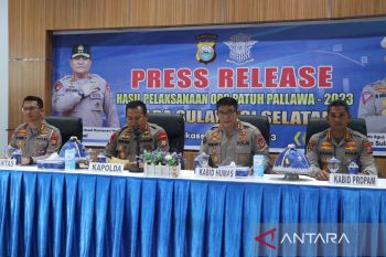 Kapolda Sulsel: 12.357 pengendara ditindak selama Operasi Patuh Pallawa 2023