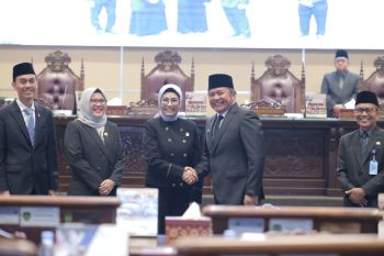 Ketua DPRD dan Gubernur Sumsel teken nota kesepakatan KUA PPAS 2024