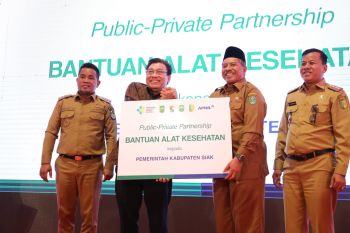 Bupati Siak apresiasi Menkes dan RAPP dukung integrasi layanan primer