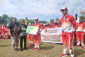 Kontingen Porprov Palangka Raya dilindungi program Jamsostek