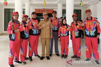 Pj Bupati harap Kontingen Barsel mampu tingkatkan prestasi pada Porprov Kalteng