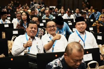 Pj Bupati Kampar hadiri Rakernas XV dan APKASI Otonomi Expo 2023