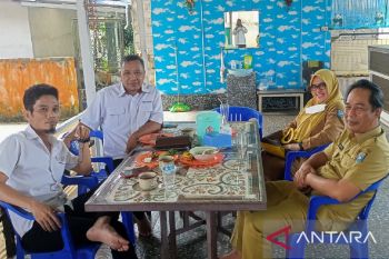Kabiro Antara Babel Silaturahmi dengan Kepala Diskominfosta Bangka Tengah