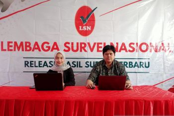 Survei LSN: 45,3 persen publik yakini Prabowo Subianto akan dapat "endorsement" Jokowi
