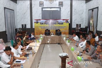 Polri gelar penelitian pemberantasan preman dan kejahatan jalanan di Bukittinggi