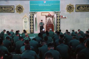 Pangdam Merdeka harap prajurit lebih baik lagi dalam laksanakan tugas