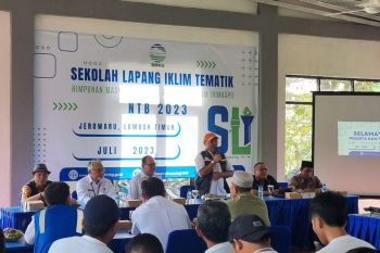 BMKG NTB mengedukasi petani hadapi perubahan iklim