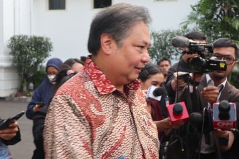 Ketum Airlangga belum tahu kericuhan diskusi organisasi sayap Golkar