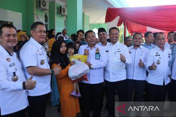 Kanwil Kemenkumham Riau bakti sosial pengentasan stunting