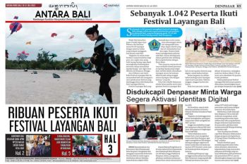 RIBUAN PESERTA IKUTI FESTIVAL LAYANGAN BALI