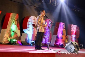 Wali Kota Makassar jamu komisioner KPU se-Indonesia usai ikuti Kirab Pemilu 2024