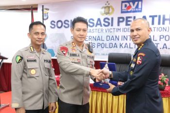 Biddokes Polda Kaltara sosialisasikan Disaster Victim Identification