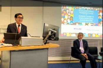 Menteri Yasonna bicara soal Human Dignity di Oxford