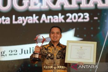 Pemkot Solok raih penghargaan kota layak anak "nindya" kedua kalinya