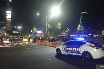 Ribuan petugas gabungan kawal kelancaran "pengesahan pesilat" di Surabaya