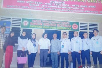 Kemenkumham Sumsel lakukan  pengawasan bantuan hukum di kabupaten