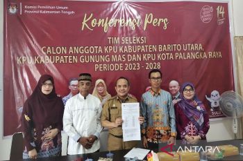 Timsel tetapkan 30 nama calon anggota tiga KPU di Kalteng