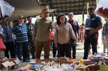 Kendalikan inflasi, Pemkab Barsel adakan pasar murah di Tabak Kanilan