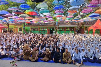 Bupati Mojokerto ajak siswa solid bangun kemajuan bangsa