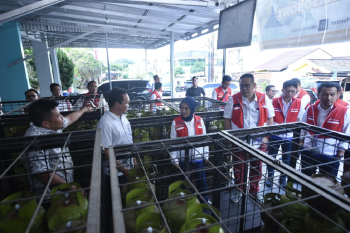 Usai sidak, Dirut Pertamina  sebut stok pasokan LPG di Sumsel aman