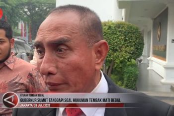 Gubernur Sumut tanggapi soal hukuman tembak mati begal