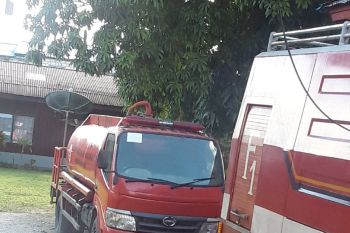 BPBD Biak siagakan satu tangki air bersih guna antisipasi El Nino