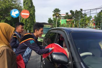 Forum Anak Daerah Pesisir Selatan turut Launching kegiatan Gerakan Pembagian Bendera Merah Putih