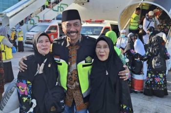 Wakil Bupati Wajo sambut hangat jamaah haji dari daerahnya