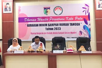 Dharma Wanita Kota Palu galakkan gerakan minim sampah rumah tangga