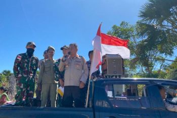 Kabupaten Kupang di perbatasan Oecusse mulai kibarkan bendera