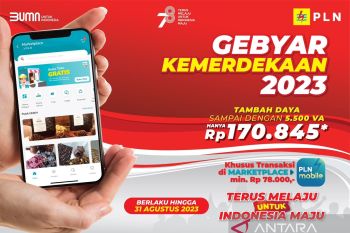 Promo nyalakan Kemerdekaan, PLN beri diskon spesial tambah daya hanya Rp170.845