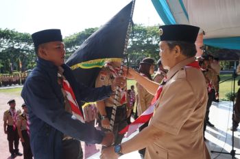 33 anggota Pramuka Sidrap mengikuti Raimuna Nasional 2023 di Cibubur