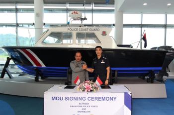 Bakamla sepakati kegiatan pengamanan laut dengan Singapura
