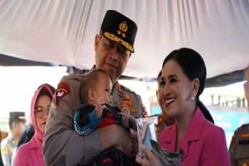 Polda Sulbar terus gencarkan program Polri Peduli Stunting