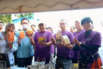 Puluhan produk unggulan UMKM Jember dipasarkan dalam kegiatan JFC 2023