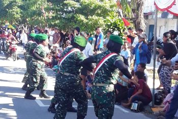 Pemkab Biak lomba gerak jalan umum untuk perkokoh nasionalisme