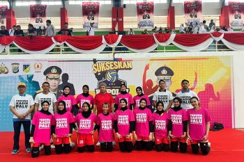Bantai Gorontalo 3-0, Tim Putri Sultra lolos 16 besar Kapolri Cup 2023