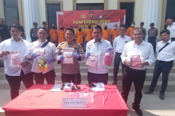 Polresta Jambi sita 1,6 kilogram sabu selama sepekan