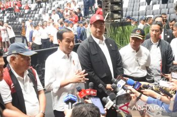 Presiden Jokowi sebut solusi polusi Jakarta dengan geser beban ibu kota ke IKN