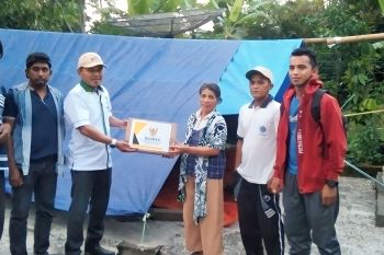 Baznas Kabupaten Sigi salurkan logistik bagi pengungsi di Kamarora-Lembah Tongoa