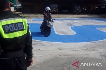 Polres Supiori berlakukan cara ujian baru praktik SIM C