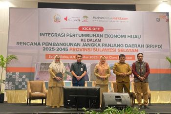 Pemprov Sulsel dan ICRAF canangkan integrasi pertumbuhan ekonomi hijau