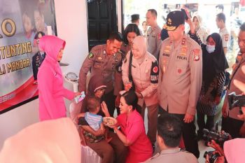 Bhayangkari Sulbar lakukan intervensi spesifik stunting melalui PKMK