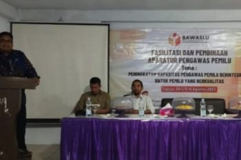 Bawaslu Sulbar tingkatkan kemampuan panwascam hadapi sengketa Pemilu 2024